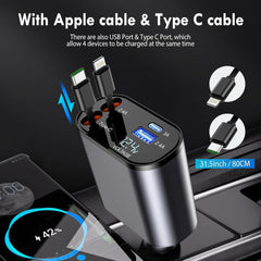 ECOD™️ Retractable Car Charger