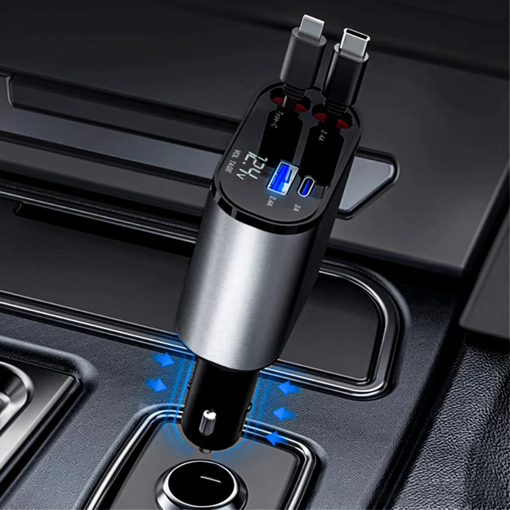 ECOD™️ Retractable Car Charger