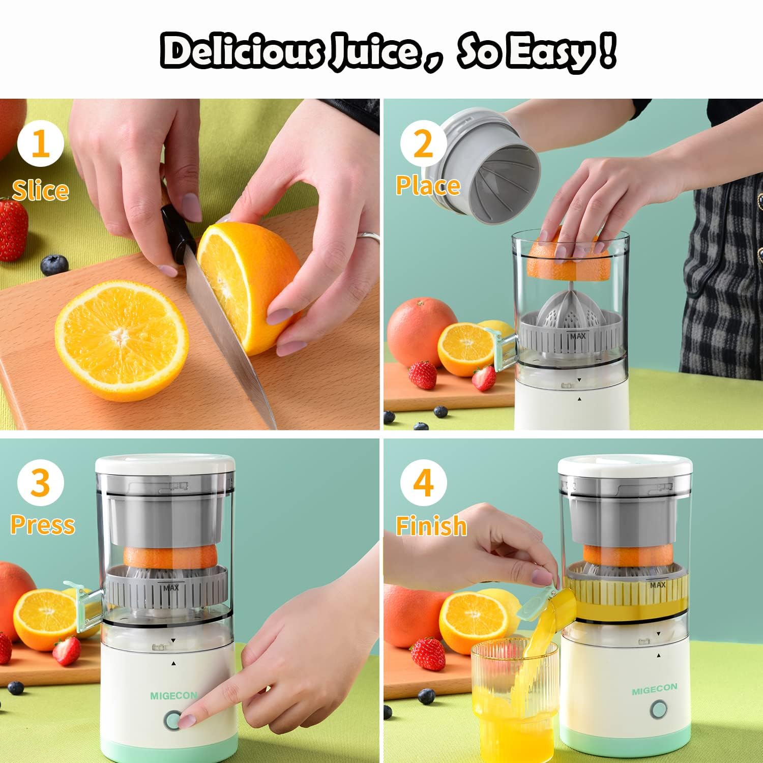 ECO™️ Portable Electric Juice Squeezer