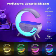 ECO™️ 3 in 1 Night Light Bluetooth Speakers with 15W Wireless Charger